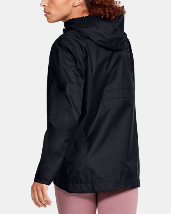 Women's UA Stormproof Cloudstrike Shell Jacket, Black, pdpMainDesktop image number 1
